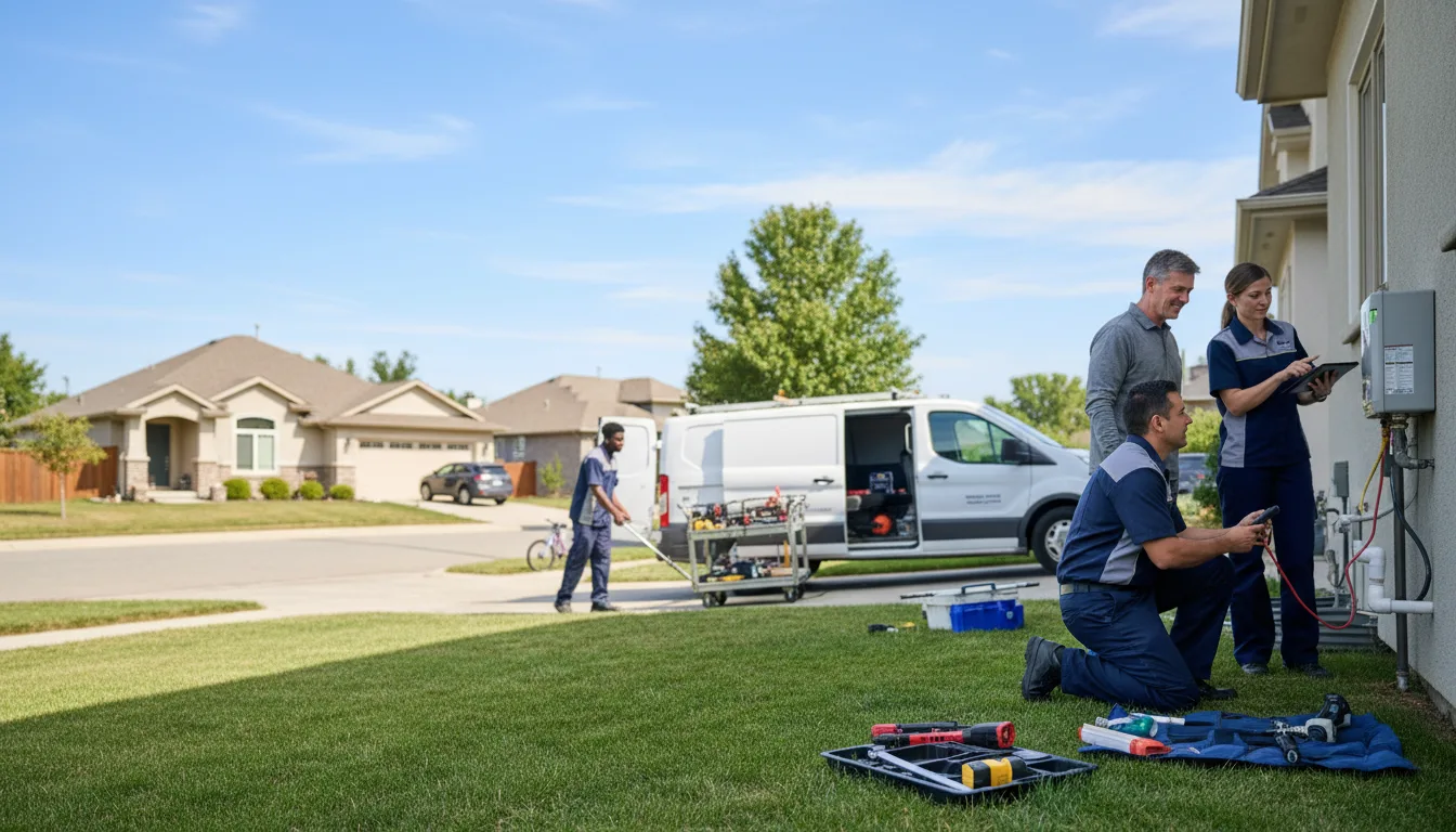 Tankless water heater service in Columbia, SD